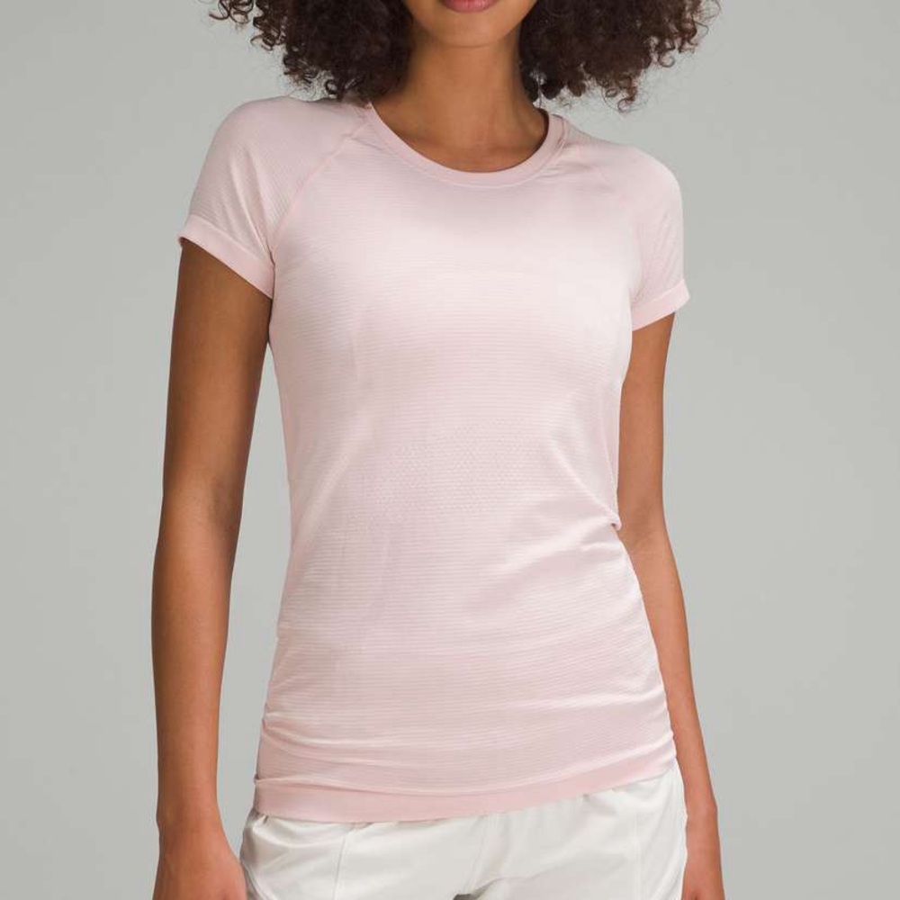 Lululemon Flush Pink Swiftly Tech Short Sleeve